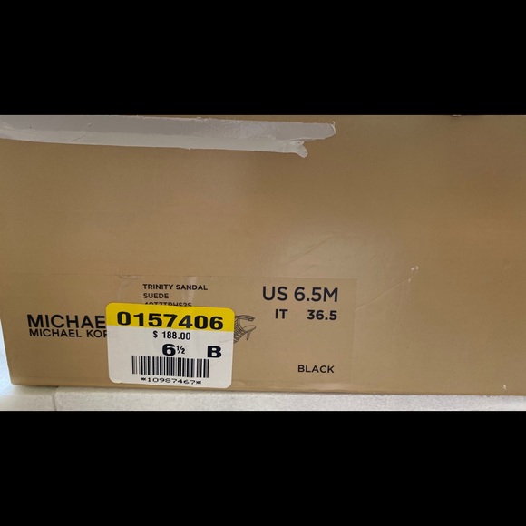 Michael Kors trinity sandal black suede - Picture 8 of 8